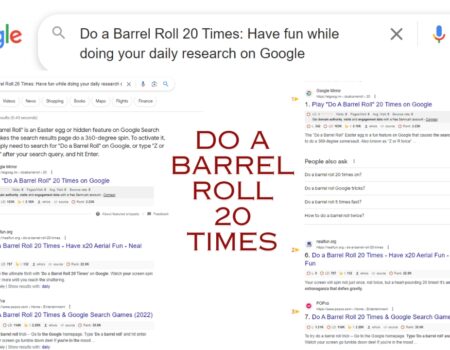 Do a Barrel Roll 20 Times